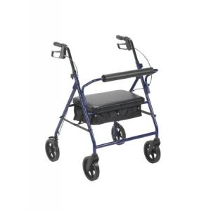 Drive Bariatric Steel Rollator 8" Casters