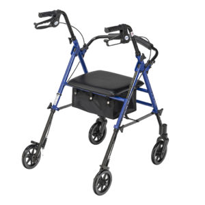 Drive Adjustable Height Rollator 6" Casters - Image 4