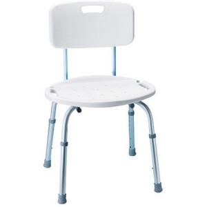 Bath & Shower Seat w/ Back