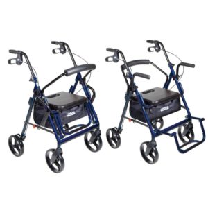 Drive Duet Rollator/Transport Chair Combo 8" Casters - Image 3