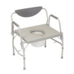 Drive Bariatric Drop-Arm Commode