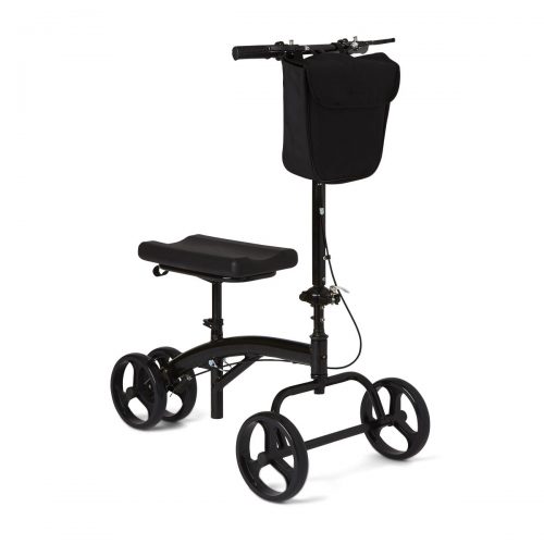 Clevr All-Terrain Foldable Steerable Knee Walker Aid Scooter, Black -  Walmart.com - Walmart.com